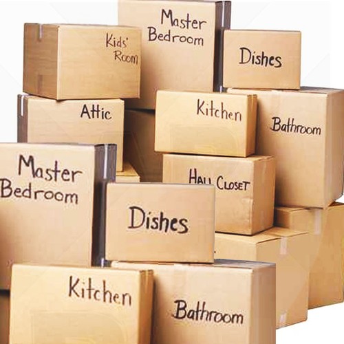 New large cardboard house - x,