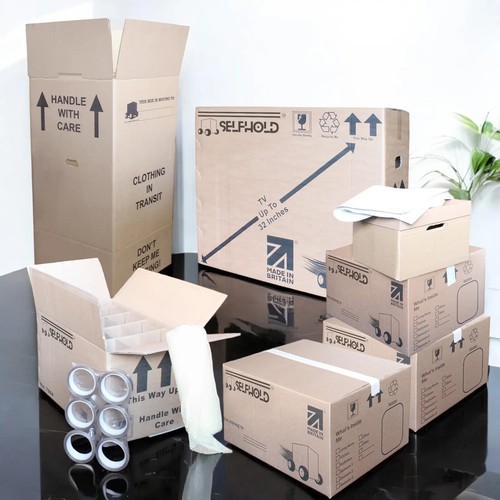 House moving boxes - for, 4+