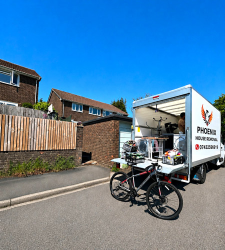 House removal man - removal, van
