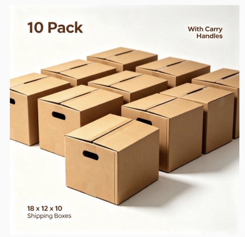 New house moving removal boxes - new,
