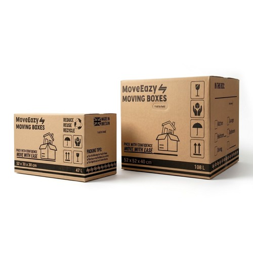 Cardboard moving boxes large - cardboard,